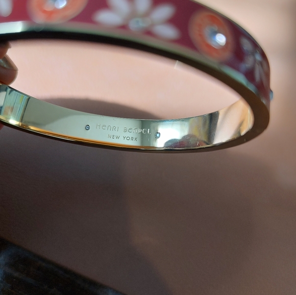 Henri Bendel Enamel and Rhinestone Cuff - Picture 4 of 7